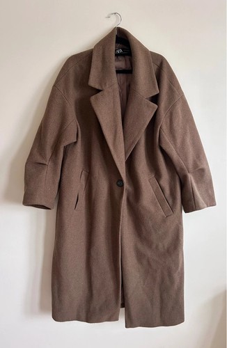 Zara camel long - long, size