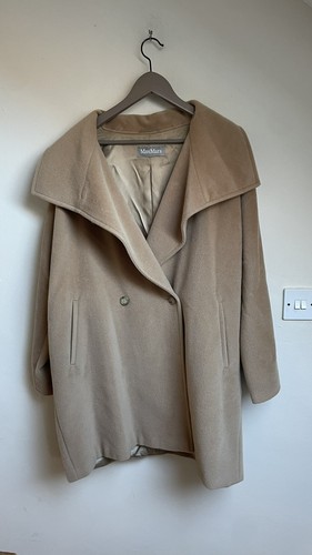 Max mara womens camel coat - womens,
