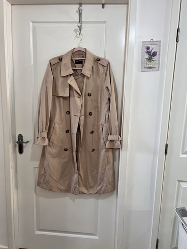 Women coat l tan trench - l,