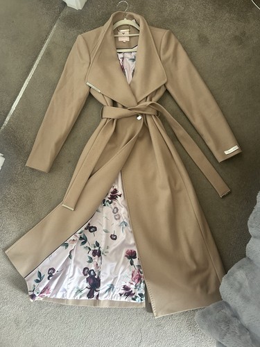 Ted baker coat wool - wool, long