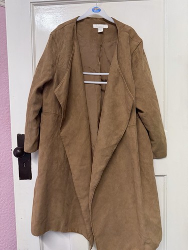 Faux suede jacket womens - suede,