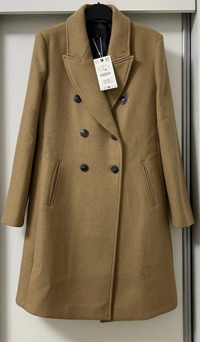 Zara brown camel wool - wool, blend