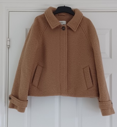 Textured collared camel - textured,