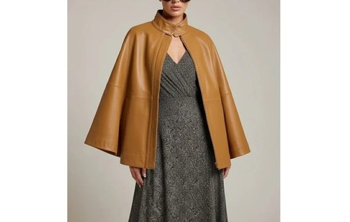 Womens elegant camel leather - womens,