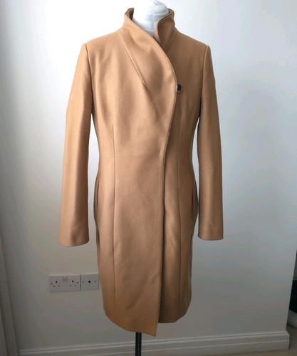 Zara woman camel brown - brown, wool