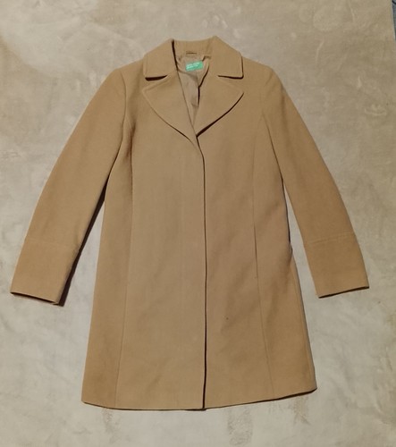 Benetton womens wool coat - womens,