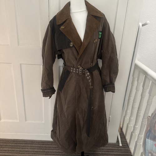 Barbour ganni wax trench - ganni,