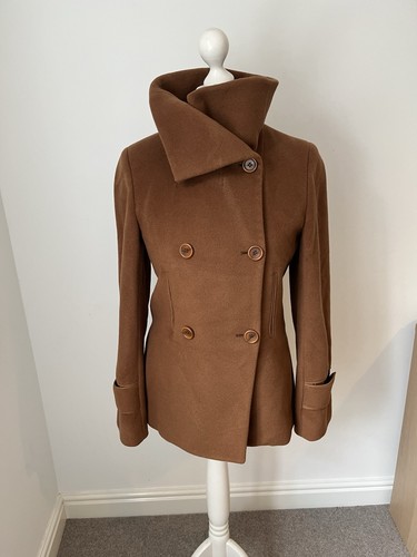 Joseph camel brown wool angora - brown,
