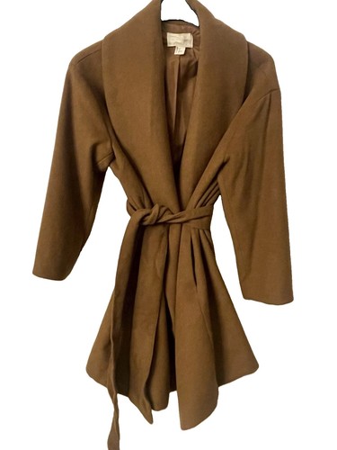 Conscious camel belted - h&m,