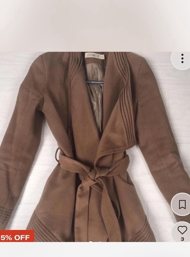 Women camel wrap coat - women’s,