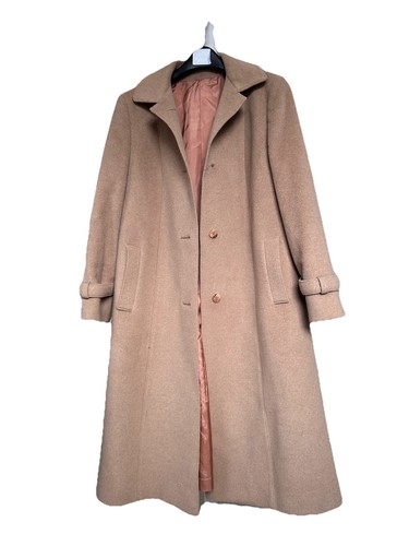Luxury cashmere camel coat - cashmere,