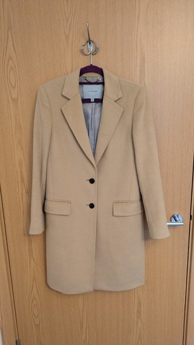 Jigsaw wool coat camel - wool, camel,
