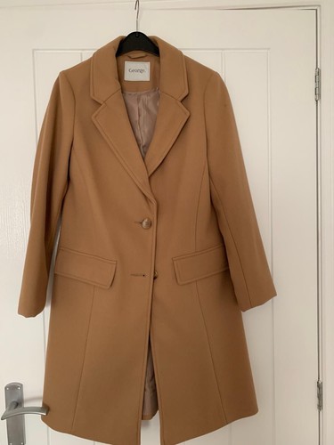 New camel colour - long, overcoat
