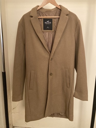 Mens hollister wool blend - hollister,