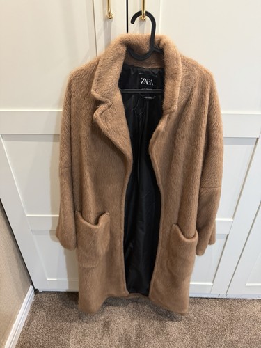 Zara women camel faux - women’s,