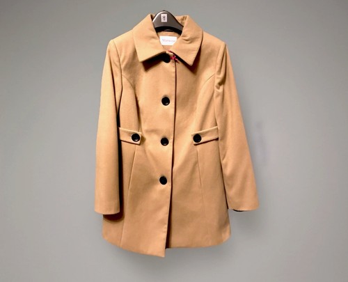 Marisota camel coat - button, &