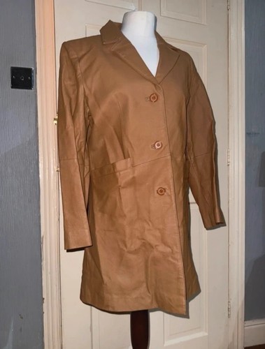 Genuine leather for - women, coat